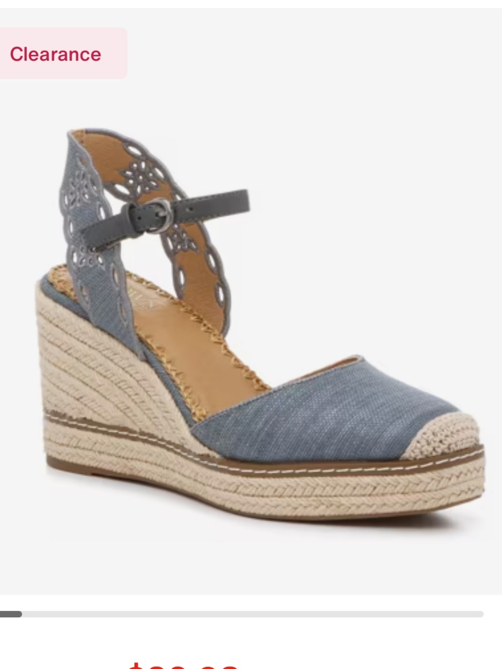 Crown Vintage Narri Espadrille Wedge Sandal